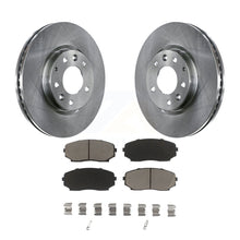 Charger l&#39;image dans la galerie, Front Disc Brake Rotors And Ceramic Pad Kit For Ford Edge Mazda CX-7 Lincoln MKX