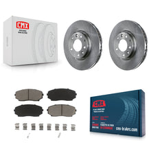 Load image into Gallery viewer, Front Disc Brake Rotors And Ceramic Pad Kit For Ford Edge Mazda CX-7 Lincoln MKX