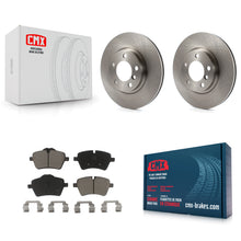 Load image into Gallery viewer, Front Disc Brake Rotors And Ceramic Pads Kit For Mini Cooper Countryman Paceman