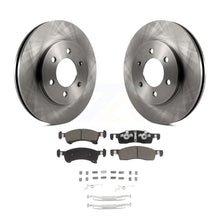 Load image into Gallery viewer, Front Disc Brake Rotor And Ceramic Pad Kit For Ford Expedition Lincoln Navigator