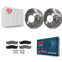 Load image into Gallery viewer, Front Disc Brake Rotors And Ceramic Pads Kit For Dodge Ram 2500 1500 3500