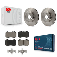 Load image into Gallery viewer, Front Disc Brake Rotors &amp; Ceramic Pad Kit For Mercedes-Benz ML500 ML430 ML55 AMG