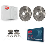 [Front] 2016-2019 Subaru Legacy 2.5L Premium OE Brake Rotors & Ceramic Pads Kit For Max Braking