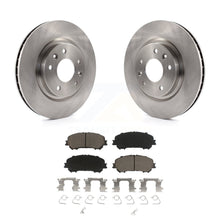 Charger l&#39;image dans la galerie, Front Disc Brake Rotors And Ceramic Pads Kit For Nissan Rogue Sport Qashqai