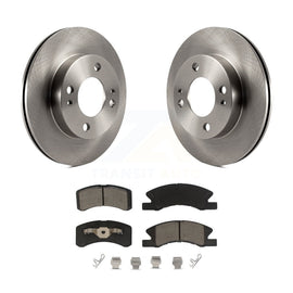 [Front] 2014-2015 Mitsubishi Mirage Premium OE Brake Rotors & Ceramic Pads Kit For Max Braking