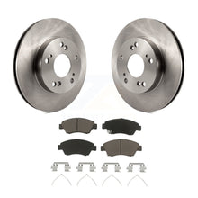 Load image into Gallery viewer, Front Disc Brake Rotors And Ceramic Pads Kit For Honda Civic Acura ILX