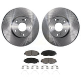 [Front] 2014-2015 Honda Civic Touring Premium OE Brake Rotors & Ceramic Pads Kit For Max Braking