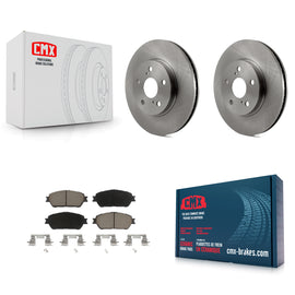 Front Brake Rotors & Ceramic Pad Kit For Toyota Sienna Camry Avalon Solara Lexus