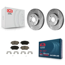 Load image into Gallery viewer, Front Disc Brake Rotors And Ceramic Pads Kit For Toyota Camry
