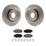 [Front] 2000-2009 Honda S2000 Premium OE Brake Rotors & Ceramic Pads Kit For Max Braking