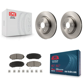 [Front] 2006-2013 Suzuki Grand Vitara Premium OE Brake Rotors & Ceramic Pads Kit For Max Braking