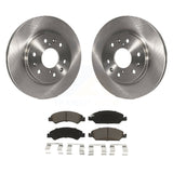 Front Brake Rotors Ceramic Pad Kit For Chevrolet Silverado 1500 GMC Sierra Tahoe