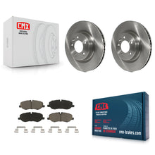 Load image into Gallery viewer, Front Disc Brake Rotors And Ceramic Pads Kit For Land Rover Range Sport LR3