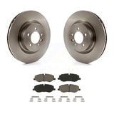 Front Brake Rotors Ceramic Pad Kit For 06-07 Land Rover Range Sport Supercharged