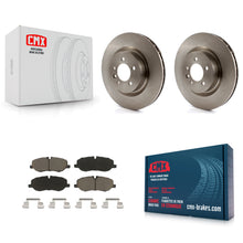 Load image into Gallery viewer, Front Brake Rotors Ceramic Pad Kit For 06-07 Land Rover Range Sport Supercharged