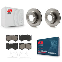 Load image into Gallery viewer, Front Disc Brake Rotors And Ceramic Pads Kit For Toyota Land Cruiser Lexus LX570