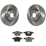 Front Brake Rotor & Ceramic Pad Kit For 2008 Volvo V70 With 300mm Diameter