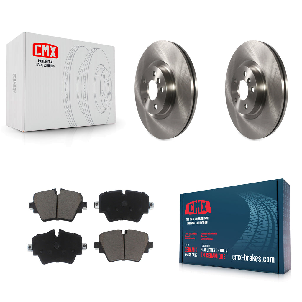 Front Brake Rotor Ceramic Pad Kit For BMW X1 Mini Cooper Countryman X2 228i Gran