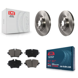 Front Brake Rotor Ceramic Pad Kit For BMW X1 Mini Cooper Countryman X2 228i Gran