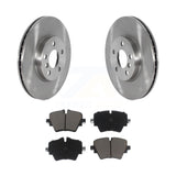 Front Disc Brake Rotors And Ceramic Pads Kit For Mini Cooper Countryman Clubman