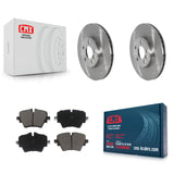 Front Disc Brake Rotors And Ceramic Pads Kit For Mini Cooper Countryman Clubman