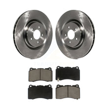 Charger l&#39;image dans la galerie, Front Disc Brake Rotors And Ceramic Pads Kit For Ford Mustang