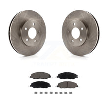 Load image into Gallery viewer, Front Disc Brake Rotors And Ceramic Pads Kit For 2005-2010 Ford Mustang Base