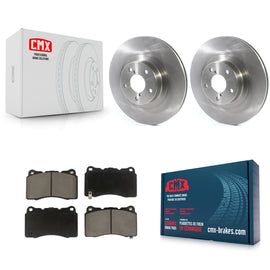 [Front] 2019 Toyota 86 Without Brembo Brakes Premium OE Brake Rotors & Ceramic Pads Kit For Max Braking