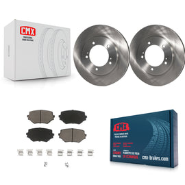 Front Disc Brake Rotors And Ceramic Pads Kit For Suzuki Grand Vitara XL-7