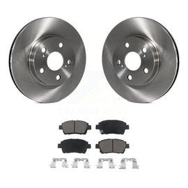 [Front] 2004-2009 Toyota Prius Premium OE Brake Rotors & Ceramic Pads Kit For Max Braking