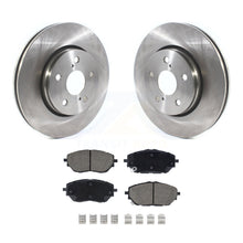 Load image into Gallery viewer, Front Disc Brake Rotors And Ceramic Pads Kit For Toyota C-HR