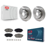 Front Disc Brake Rotors And Ceramic Pads Kit For Toyota C-HR