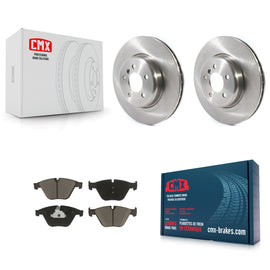 Front Brake Rotor And Ceramic Pad Kit For BMW 535i xDrive 640i Gran Coupe 535d 5