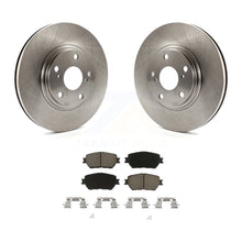 Charger l&#39;image dans la galerie, Front Disc Brake Rotors And Ceramic Pads Kit For Toyota Camry