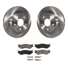 Charger l&#39;image dans la galerie, Front Disc Brake Rotors And Ceramic Pads Kit For Dodge Ram 1500 Durango