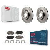 [Front] 2012-2017 Hyundai Azera Premium OE Brake Rotors & Ceramic Pads Kit For Max Braking