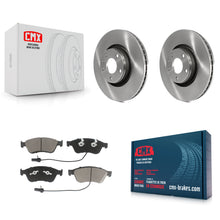 Load image into Gallery viewer, Front Brake Rotors Ceramic Pad Kit For Audi A8 Quattro With 321mm Diameter Rotor
