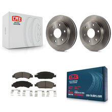 Load image into Gallery viewer, [Front] 2007 GMC Sierra 1500 Disc rear brakes Premium OE Brake Rotors &amp; Ceramic Pads Kit For Max Braking