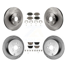 Charger l'image dans la galerie, [Front+Rear] 2005-2010 Scion tC Premium OE Brake Rotors &amp; Ceramic Pads Kit For Max Braking