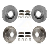 Front Rear Disc Brake Rotor Ceramic Pad Kit For Buick Century Pontiac Grand Prix