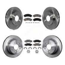 Load image into Gallery viewer, Front Rear Brake Rotor Ceramic Pad Kit For Chevrolet S10 Blazer GMC Sonoma Jimmy