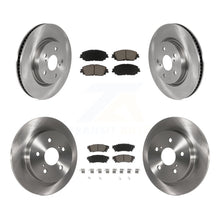 Charger l'image dans la galerie, Front Rear Brake Rotors Ceramic Pad Kit For Toyota Camry RAV4 Lexus ES350 Avalon