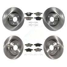 Charger l&#39;image dans la galerie, Front Rear Disc Brake Rotors And Ceramic Pads Kit For Volvo S40 C70 C30 V50