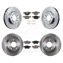 Charger l'image dans la galerie, Front Rear Disc Brake Rotors And Ceramic Pads Kit For Mazda 3 Sport