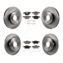 Charger l'image dans la galerie, Front Rear Disc Brake Rotors And Ceramic Pads Kit For Ford Focus