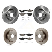 Charger l&#39;image dans la galerie, Front Rear Disc Brake Rotors And Ceramic Pads Kit For Ford Escape C-Max