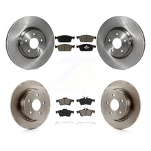 Charger l&#39;image dans la galerie, Front Rear Disc Brake Rotors And Ceramic Pad Kit For Ford Escape Transit Connect