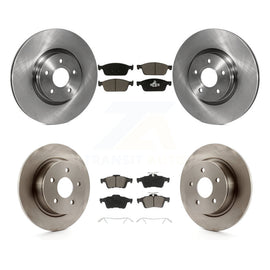 Front Rear Disc Brake Rotors And Ceramic Pad Kit For Ford Escape Transit Connect