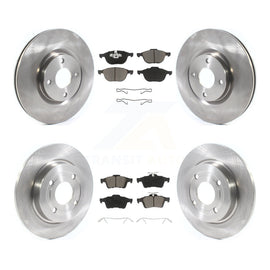 [Front+Rear] 2018-2022 Ford EcoSport AWD Premium OE Brake Rotors & Ceramic Pads Kit For Max Braking