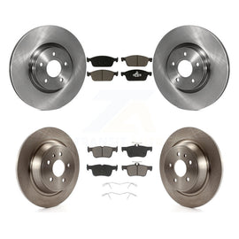 Front Rear Disc Brake Rotors And Ceramic Pads Kit For Ford Escape Lincoln MKC